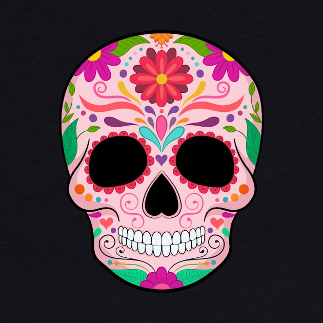 Sugar Skull Calavera by Pixelchicken